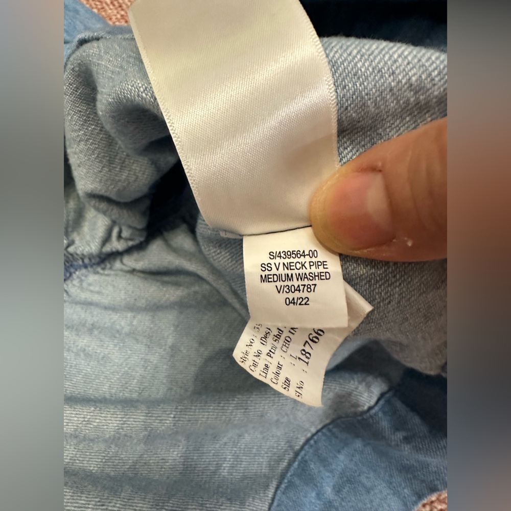Old Navy Light Blue Denim Dress - Picture 11 of 16